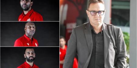 الوراد والنقاش كمساعدين ولعروبي مدربا للحراس.. الوداد يكشف رسميا عن طاقمه التقني المساعد لبنهاشم