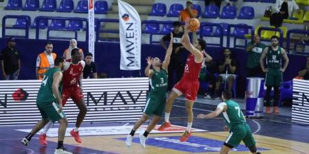 استراحة.. الأهلي 41 - 25 الاتحاد السكندري تحديد بطل دوري سوبر السلة