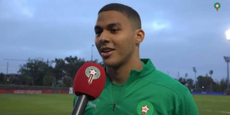 مروان سنادي: "حققت حلمي بتمثيل المنتخب المغربي وسأسعى للتألق بقميص الأسود"