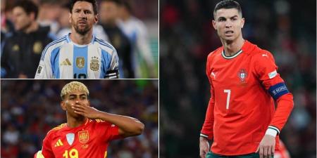 رونالدو: "ميسي كان دائما يعاملني باحترام ولا تضغطوا على يامال"