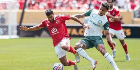 توقف مباراة الأهلي وبالميراس في كأس العالم للأندية بسبب عاصفة