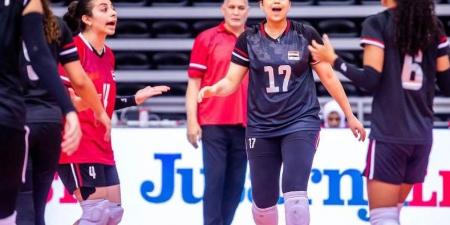 منتخب شابات الطائرة ينهي مشواره ببطولة العالم في المركز 22