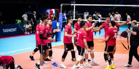 منتخب شباب الطائرة يتلقى الخسارة الثانية في بطولة العالم أمام إيطاليا