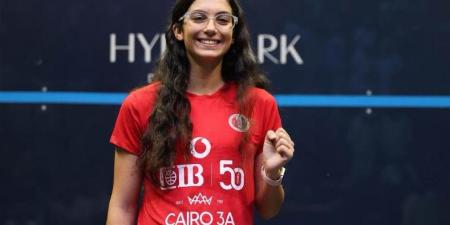 أمينة عرفي تتحدث عن تتويجها ببطولة العالم لناشئي الاسكواش وكسر رقم الأسطورة "نور الشربيني"