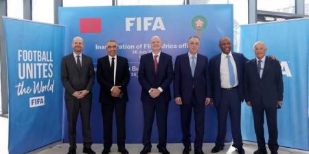 أبو ريدة يهنئ لقجع بافتتاح المقر الإقليمي للفيفا في المغرب
