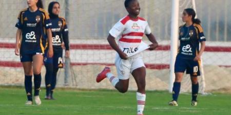 صراع بين بالم هيلز وبيراميدز على ضم سبيستيا أكوي لاعبة الزمالك.. "خاص"
