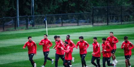 الأهلي يختتم تدريباته استعدادًا لمواجهة مودرن سبورت في دوري نايل
