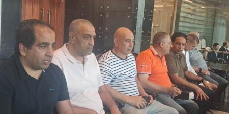 جهاز منتخب مصر يحضر مباراة الأهلي ومودرن سبورت بـ دوري نايل