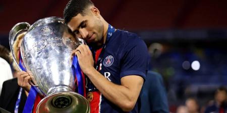 حكيمي: "منذ مجيئي إلى باريس سان جيرمان كان هدفي هو الفوز بدوري الأبطال ودخول تاريخ النادي"
