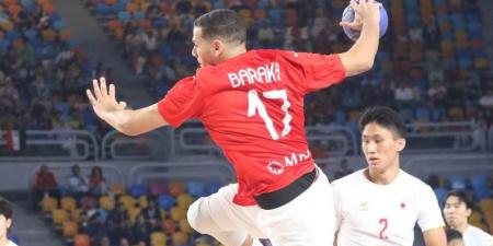 منتخب ناشئي اليد يواجه التشيك في أولى مبارياته بالدور الرئيسي ببطولة العالم اليوم