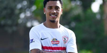 البرازيلي بيزيرا يستقر على رقم قميصه مع الزمالك قبل مواجهة المقاولون