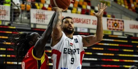 منتخب مصر يحقق الفوز على أوغندا في الأفروباسكت