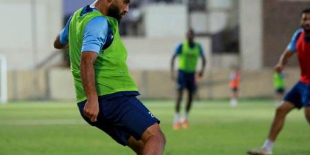 أمير عابد لاعب المقاولون العرب يتعرض لحادث سير ونقله للمستشفى