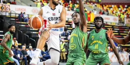 منتخب مصر يودع بطولة الأفروباسكت من ربع النهائي بعد الهزيمة أمام الكاميرون