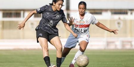 الزمالك يتعادل سلبيًا مع ساك في افتتاحية الدوري الممتاز لكرة القدم النسائية