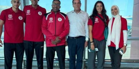 بعثة منتخب التجديف تعود للقاهرة بعد المشاركة ببطولة البلطيق الدولية
