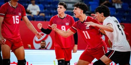 منتخب شباب الطائرة يخسر من كوبا في دور ال 16 ببطولة العالم
