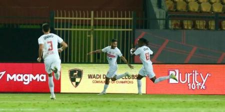 ناصر ماهر يتقدم للزمالك بهدف في مرمى وادي دجلة "فيديو"
