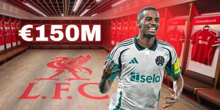 نيوكاسل "يستسلم" ويتفق مع ليفربول على بيع إيزاك مقابل 150 مليون يورو