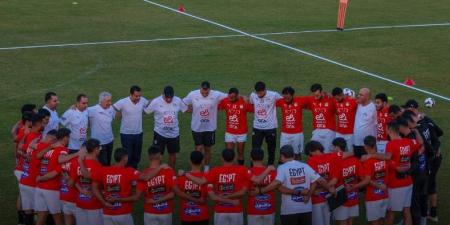 منتخب مصر المشارك في كأس العرب يواصل استعداداته في ستاد قناة السويس