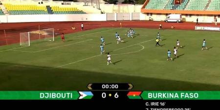 مجموعة مصر.. بوركينا فاسو يكتسح جيبوتي بسداسية في تصفيات كأس العالم