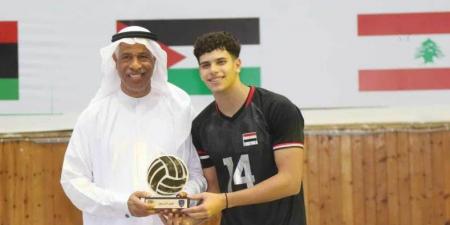 منافسة بين الأهلي والزمالك لضم "الدقاق" لاعب منتخب الطائرة للناشئين