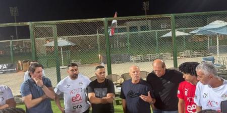 بحضور أبو ريدة.. منتخب مصر للشباب يختتم استعداداته قبل السفر لتشيلي