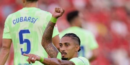 رافينيا يدخل تاريخ البرازيليين مع برشلونة بعد الفوز رقم 100