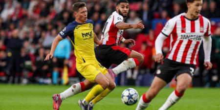 بمشاركة الصيباري كأساسي.. آيندهوفن ينهزم أمام سانت جيلواز (1-3) في أولى جولات دوري الأبطال