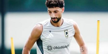 وسام أبو علي يسجل هدفه الثاني مع كولومبوس كرو بالدوري الأمريكي