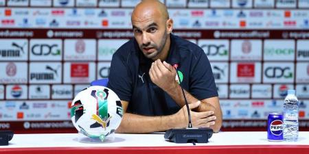الركراكي يكشف يوم الخميس المقبل عن قائمة المنتخب المغربي لمبارتي البحرين والكونغو
