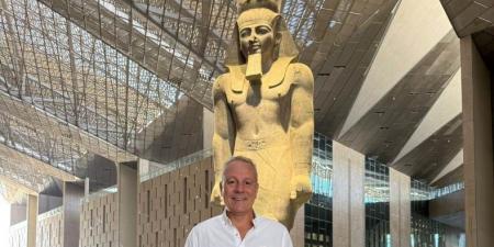 رئيس الاتحاد الإسباني لكرة اليد يزور المتحف المصري الكبير على هامش بطولة العالم للأندية