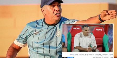 تأكيدا لما سبق.. الكوكب المراكشي يعلن رسميا إنهاء ارتباطه بالمدرب رشيد الطاوسي