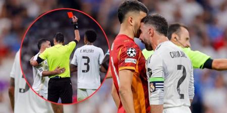 رسميا/ إيقاف كارفاخال لمباراتين في دوري أبطال أوروبا بعد "نطحه" حارس مارسيليا