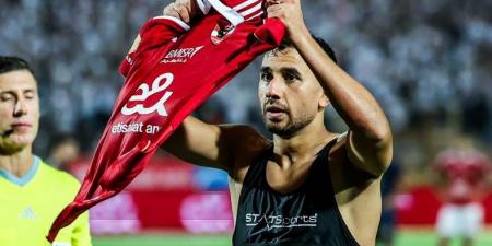 "يستعين بـ كورة بلس".. تريزيجيه يحتفل بهدفه في شباك الزمالك (فيديو)