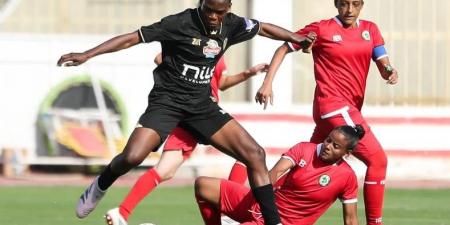 الزمالك يحقق الفوز الثاني في دوري الكرة النسائية ويهزم مودرن سبورت بهدفين