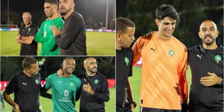 الركراكي يهنئ لاعبي المنتخب المغربي على تألقهم مع أنديتهم في الساحة الدولية