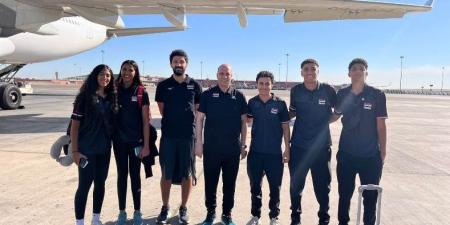 منتخب الطائرة الشاطئية يغادر إلى قطر للمشاركة في بطولة العالم للناشئين والناشئات