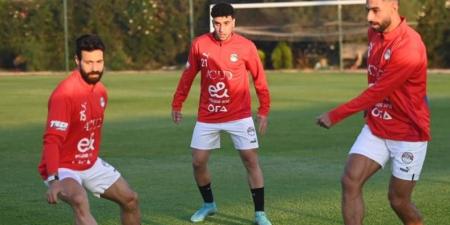 منتخب مصر المشارك في كأس العرب يواصل تدريباته استعدادًا لودية البحرين