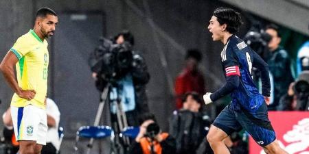 منتخب اليابان يقلب الطاولة على البرازيل بثلاثية مقابل هدفين وديًا