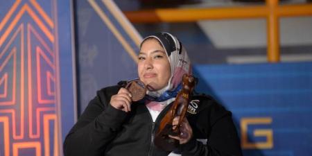 فاطمة محروس تحصد برونزية وزن 67 كجم ببطولة العالم لرفع الأثقال البارالمبي