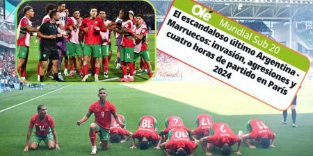 صحيفة "OLÉ": "ذكرى آخر مباراة ضد المغرب ما زالت حاضرة".. الإعلام الأرجنتيني "لم يهضم" فوز "الأسود" في الأولمبياد