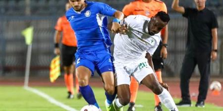 المصري يتعادل مع سموحة سلبيًا في دوري نايل