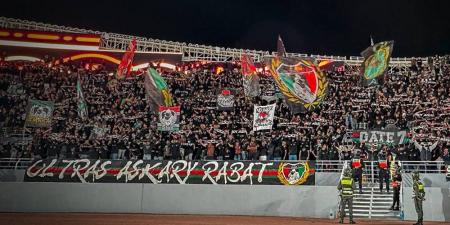 "أولترا عسكري" تعلن إلغاء "التيفو" في مباراة الجيش الملكي وحوريا كوناكري