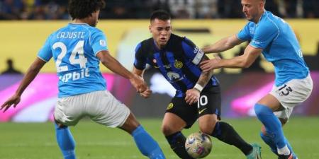 موعد مباراة نابولي ضد إنتر في الدوري الإيطالي