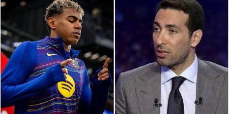 أبو تريكة: "برشلونة لعب بـ10 لاعبين بسبب يامال لأن أداءه مثل لاعب مُعتزل.. إذا أراد أن يتحدّث فليتحدثْ بِقدميه ليس بلسانه"!