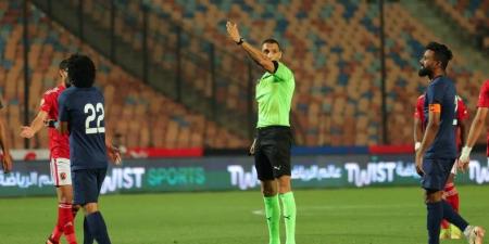 بسيوني حكمًا لمباراة الأهلي وبتروجت في الدوري المصري