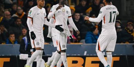 تشيلسي يتخطى وولفرهامبتون برباعية مثيرة ويتأهل لربع نهائي كأس الرابطة الإنجليزية