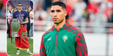 حكيمي: "إنه فخر كبير أن أضع راية بلدي المغرب بجانب لقب دوري أبطال أوروبا"