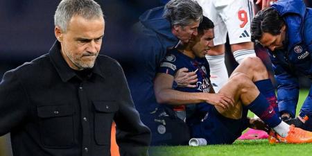 إنريكي: "أمر مؤسف ما حدث لحكيمي لكن هذه هي كرة القدم وغدا سنعرف نتائج الفحوصات"